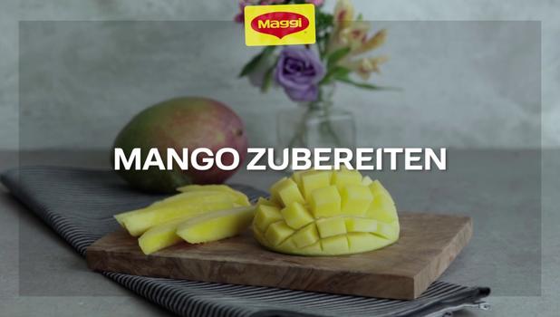 Mango schneiden