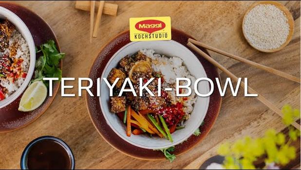 Teriyaki-Bowl mit Gemüse und Tofu