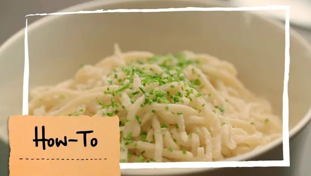How To: Spätzle selber machen