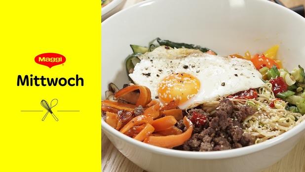 Koreanisches Reisgericht Bibimbap