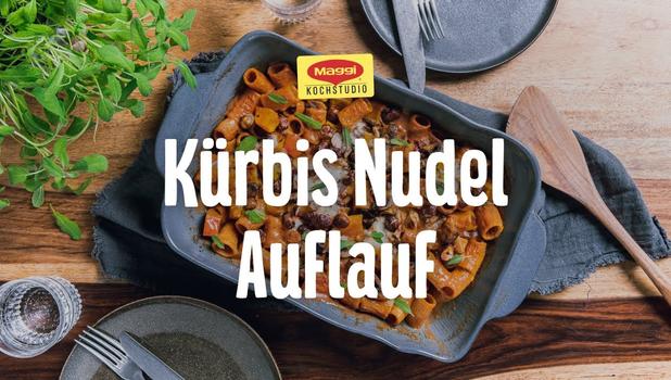 Kürbis-Nudel-Auflauf