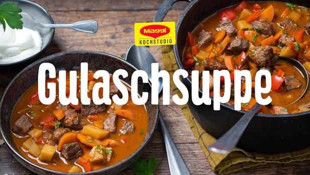 Gulaschsuppe ganz einfach!