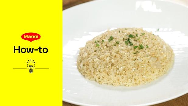Bulgur kochen