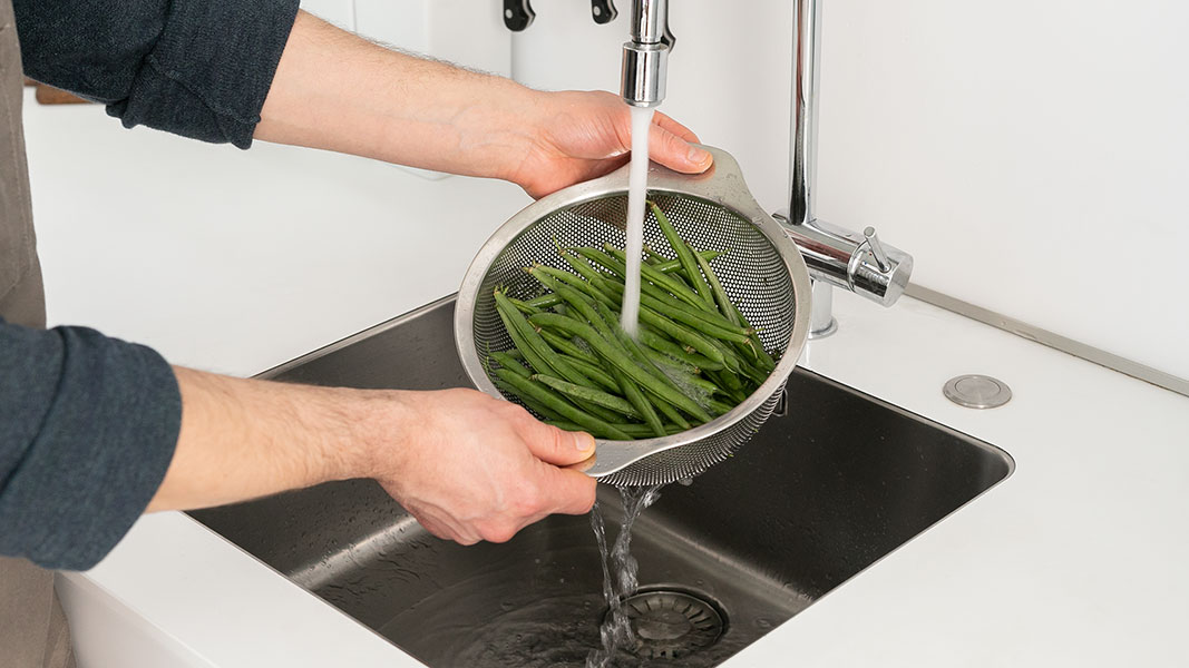 Maggi Kochratgeber grüne Bohnen putzen