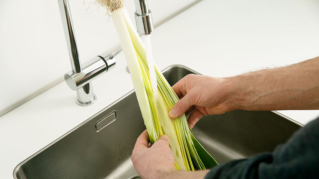 Maggi Kochratgeber Lauch vorbereiten
