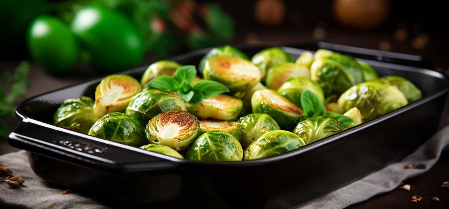Rosenkohl backen