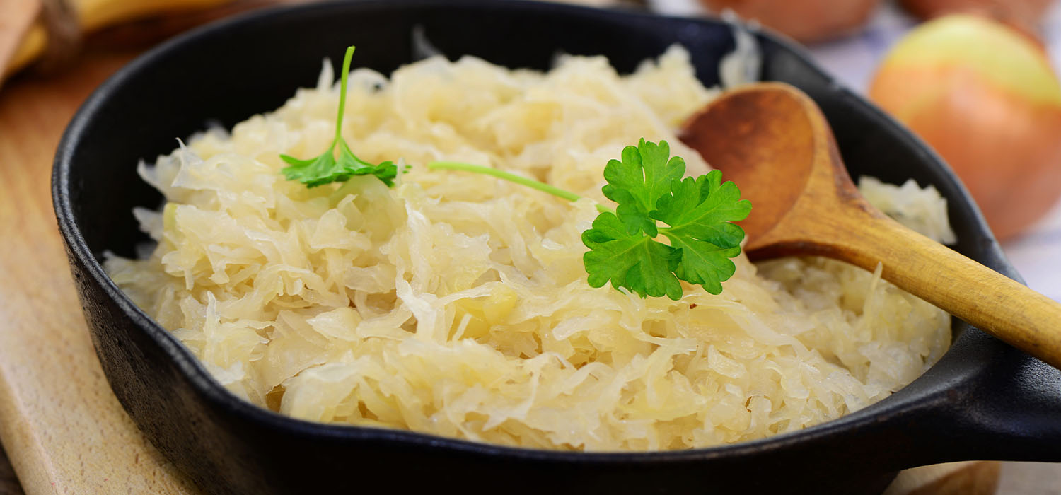 Spitzkohl-dünsten