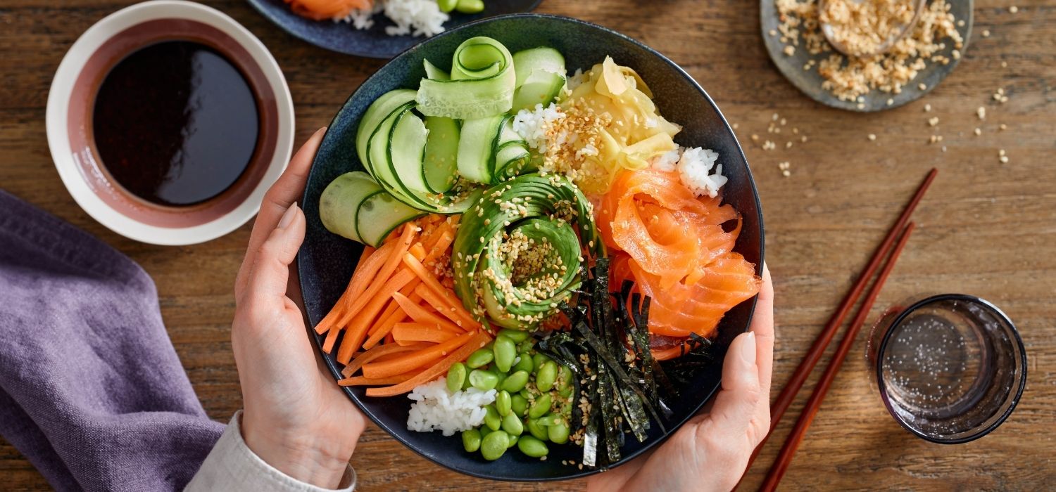 Sushibowl mit Edamame MAGGI Rezeptbild