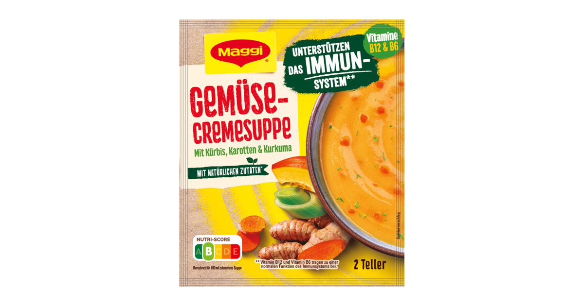 MAGGI Gemüsecreme Suppe maggi.de