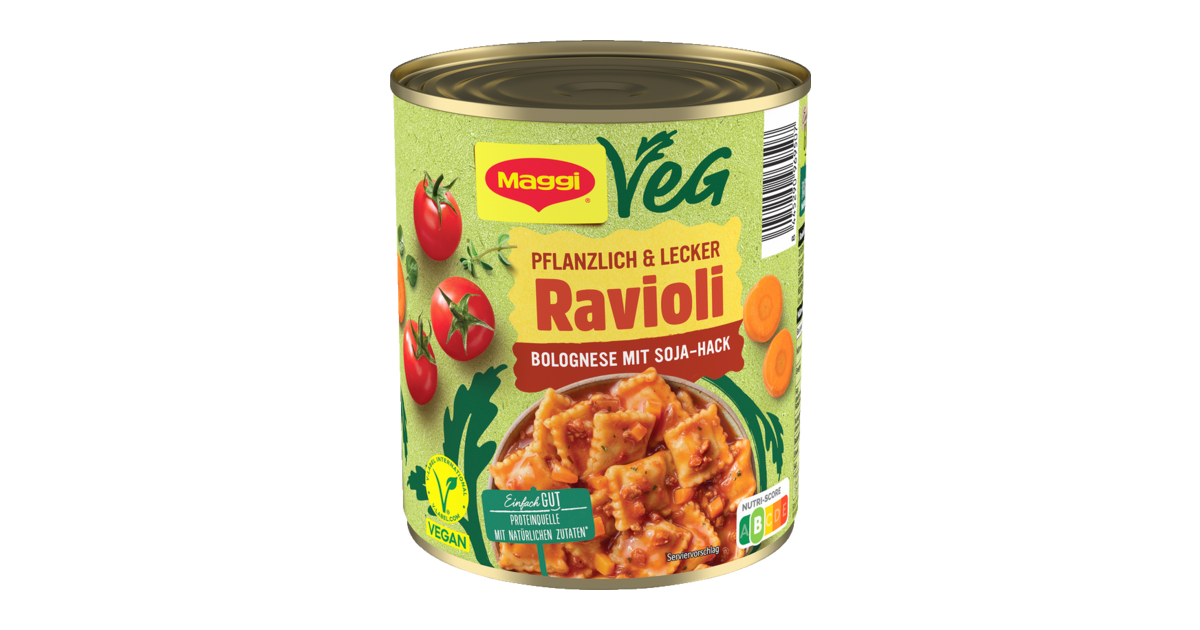 MAGGI Ravioli Veg Bolognese 800g | maggi.de