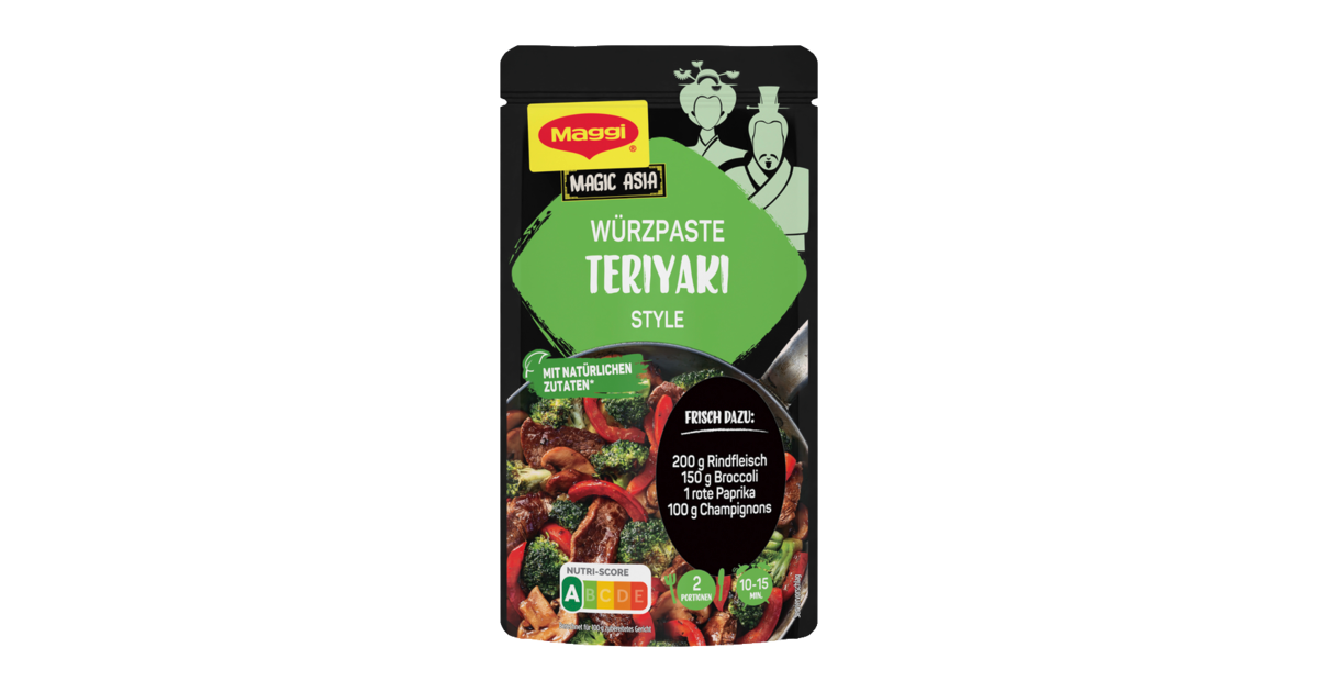 MAGGI MAGIC ASIA Würzpaste für Teriyaki Style | maggi.de