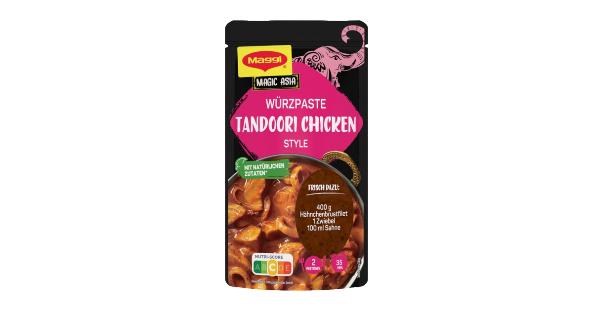 MAGGI MAGIC ASIA Würzpaste für Tandoori Chicken | maggi.de