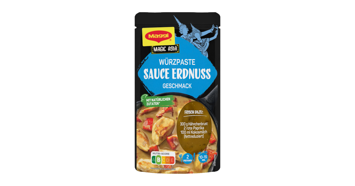 MAGGI MAGIC ASIA Würzpaste für Erdnuss Geschmack | maggi.de