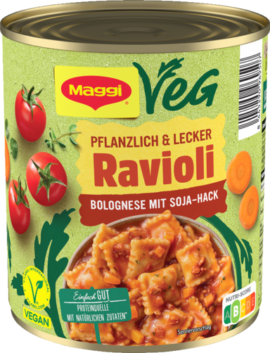 MAGGI Ravioli Veg Bolognese 800g | maggi.de