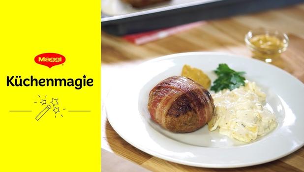 Frikadellen im Speckmantel